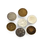 Good price wholesale custom metal buttons for clothes and jeans