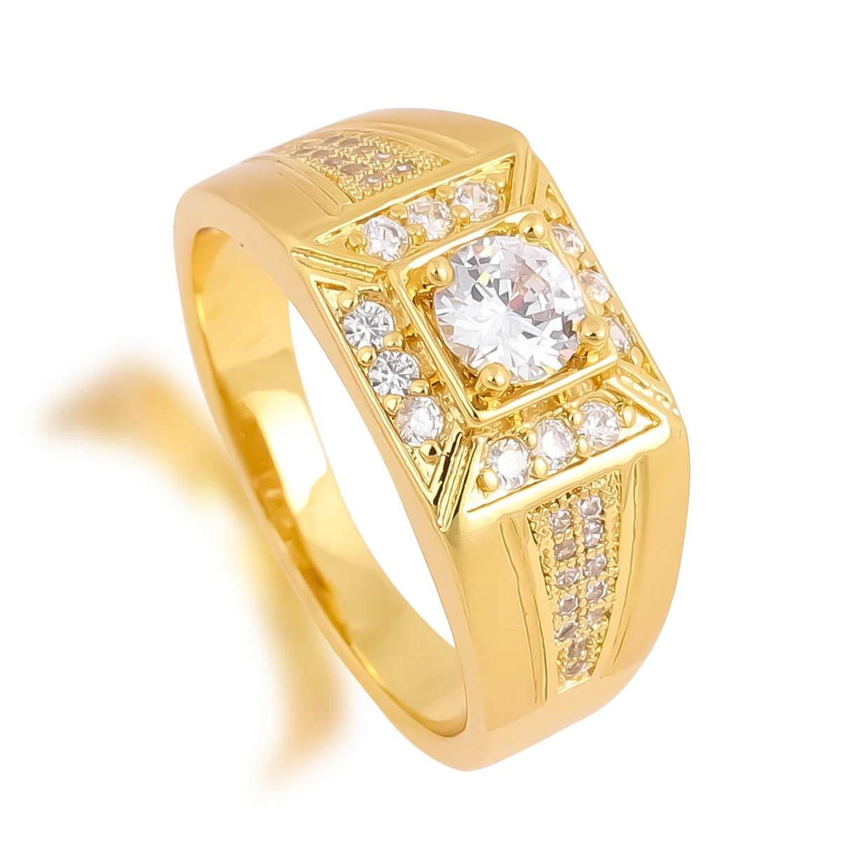 CM YIM Best Quality Gemstone Rings For Men Gemstone Jewelry CZ Diamond Simple Brass Gold Plated Wedding Rings For Man
CM YIM Best Quality Gemstone Rings For Men Gemstone Jewelry CZ Diamond Simple Brass Gold Plated Wedding Rings For Man