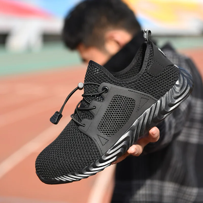 Lightweight men's sports safety shoes with steel toe anti-puncture anti-smashingshoes sport safety shoes
Lightweight men's sports safety shoes with steel toe anti-puncture anti-smashingshoes sport safety shoes