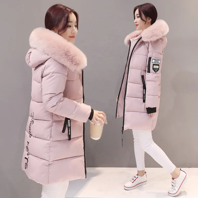 M-4XL Plus Size 2021 Lady Fashion Hooded Padded Down Long Thicken Faux fur Collar Outwear Women's Coats For Warm Winter 
M-4XL Plus Size 2021 Lady Fashion Hooded Padded Down Long Thicken Faux fur Collar Outwear Women's Coats For Warm Winter