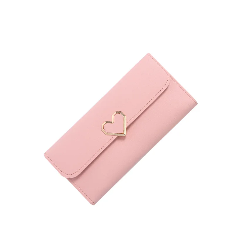 Handbag 2021 women's Long Wallet metal love versatile Japanese and Korean handbag multi card slot, Customizable
Handbag 2021 women's Long Wallet metal love versatile Japanese and Korean handbag multi card slot, Customizable
