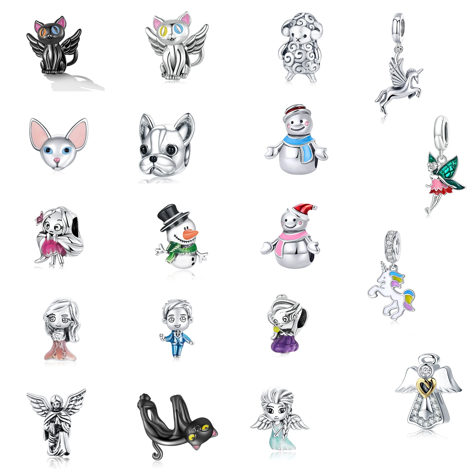 2024 The New Designer cartoon DIY charms for bracelet 925 Sterling silver for jewelry making fine silver jewelry DIY bracelet
2024 The New Designer cartoon DIY charms for bracelet 925 Sterling silver for jewelry making fine silver jewelry DIY bracelet