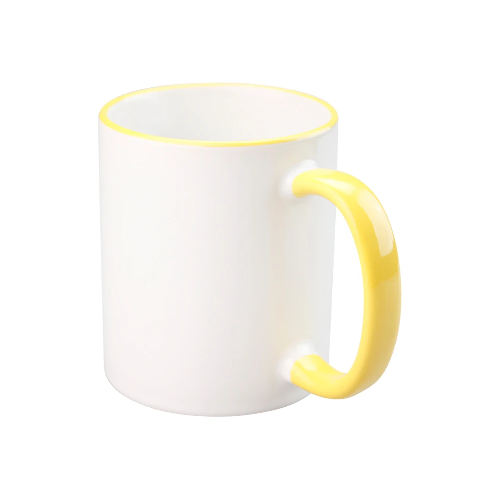 High Quality 11oz Colorful Sublimation Mug 320ml Custom Logo Sublimation Rim and Handle Colorful Ceramic Coffee Mug Sublimation
High Quality 11oz Colorful Sublimation Mug 320ml Custom Logo Sublimation Rim and Handle Colorful Ceramic Coffee Mug Sublimation