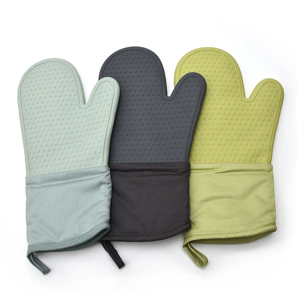 Household Kitchen Polyester Anti Scalding Baking Quilted Oven Mitts Heat Resistance, As shown
Household Kitchen Polyester Anti Scalding Baking Quilted Oven Mitts Heat Resistance, As shown