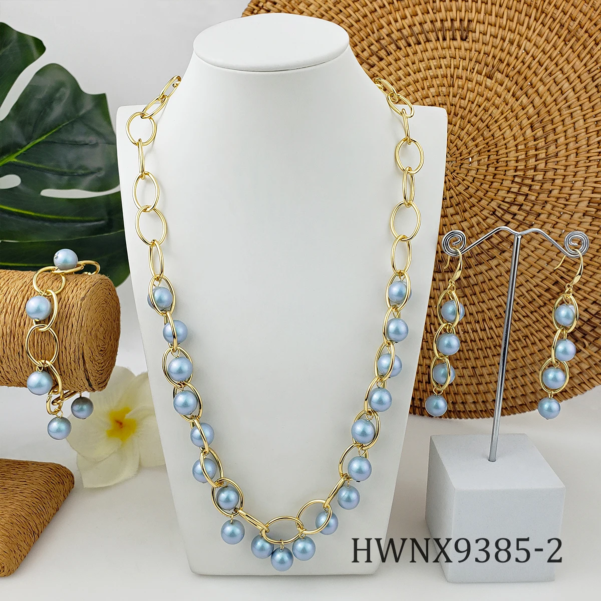new screwy pendant earrings heart necklace flower engraved hawaiian pearl sets 14k gold plated necklace set for women girls
new screwy pendant earrings heart necklace flower engraved hawaiian pearl sets 14k gold plated necklace set for women girls