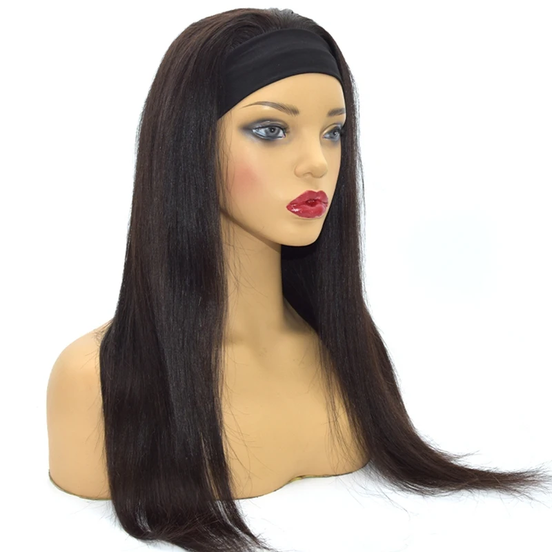 Wholesale Full Machine made Straight Headband Human Hair brazilian Remy Hair Scarf Wig For Black Women Glueless Headband Wig
Wholesale Full Machine made Straight Headband Human Hair brazilian Remy Hair Scarf Wig For Black Women Glueless Headband Wig