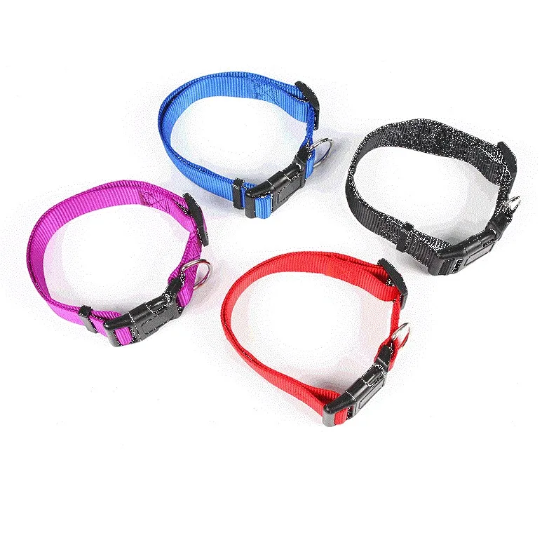 Pet Supplies Solid Color Dog Collar Personalized Nylon Adjusting POM Buckle Collar Pet Dog Collar
Pet Supplies Solid Color Dog Collar Personalized Nylon Adjusting POM Buckle Collar Pet Dog Collar