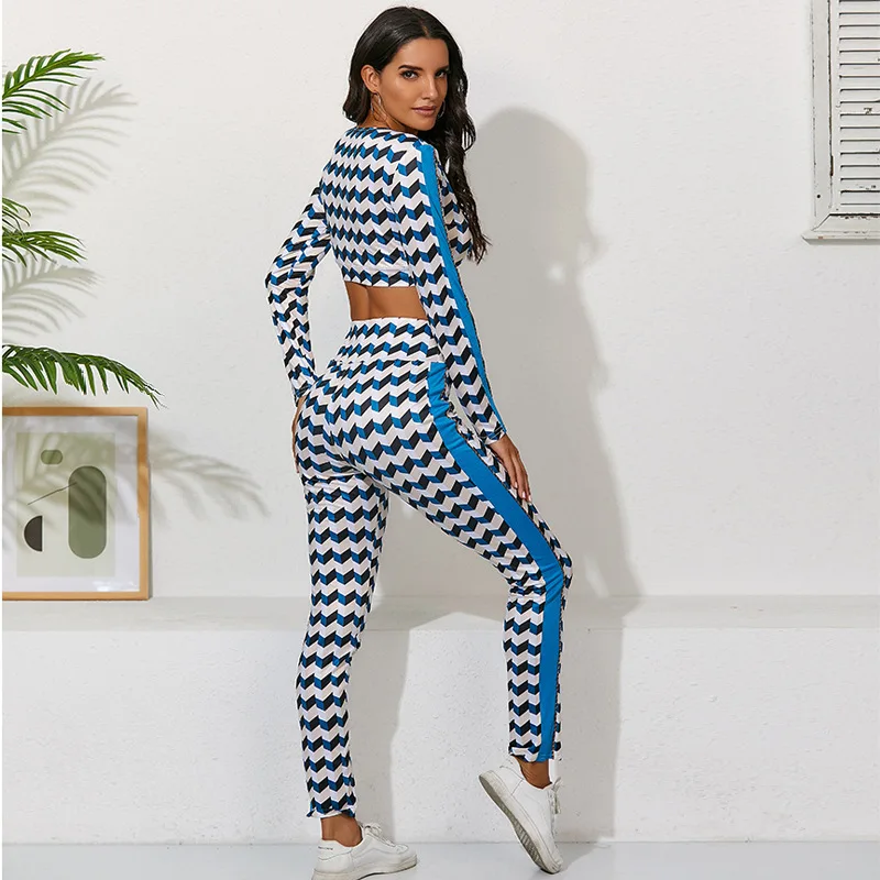 WW-0953 Long Sleeve Short Paragraph Show Hilum Printing Tight Yoga Sports Suits Yoga Sets Fitness 2 Piece Winter Sets Women, Customized color
WW-0953 Long Sleeve Short Paragraph Show Hilum Printing Tight Yoga Sports Suits Yoga Sets Fitness 2 Piece Winter Sets Women, Customized color