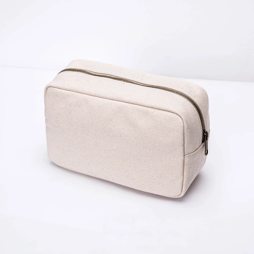 High Quality Women Harajuku Canvas Storage zipper Cosmetic Bag Blank Plain Makeup Bags
High Quality Women Harajuku Canvas Storage zipper Cosmetic Bag Blank Plain Makeup Bags
