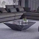 Modern hexagon marble coffee table side table NP-004A-CARA