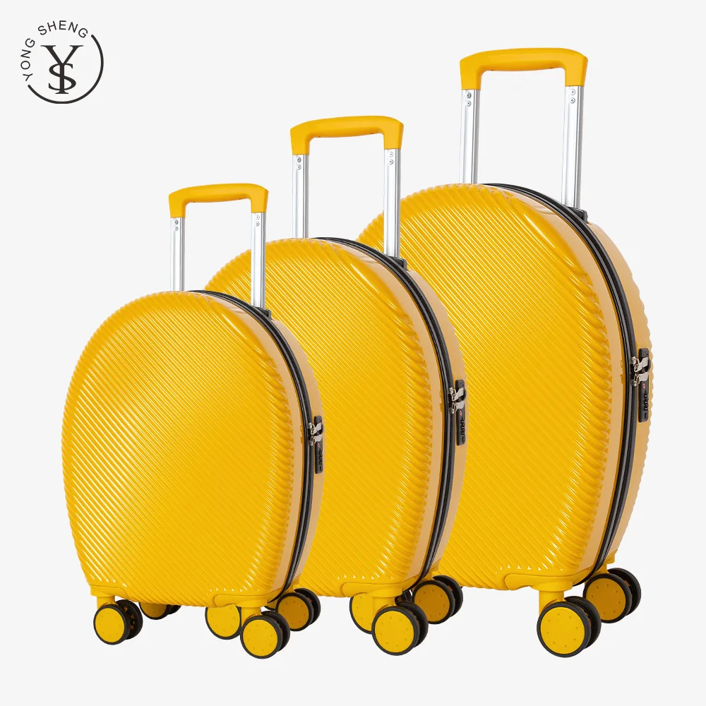 Luggage Wholesale New Fashion Durable 4 Wheels cute suitcases small Vali yellow waterproof travel bag
Luggage Wholesale New Fashion Durable 4 Wheels cute suitcases small Vali yellow waterproof travel bag