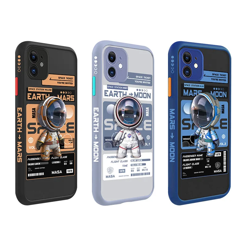 New for Apple12 / 11 / XR Cartoon astronaut i-Phone11pro Skin feeling xs max Silicone x Soft TPU Phone case, Black
New for Apple12 / 11 / XR Cartoon astronaut i-Phone11pro Skin feeling xs max Silicone x Soft TPU Phone case, Black