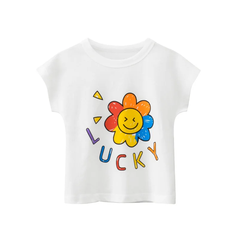 Summer Toddler Baby Tees Cartoon Print Girls Short Sleeved T-shirt For Kids 1-8 Years
Summer Toddler Baby Tees Cartoon Print Girls Short Sleeved T-shirt For Kids 1-8 Years