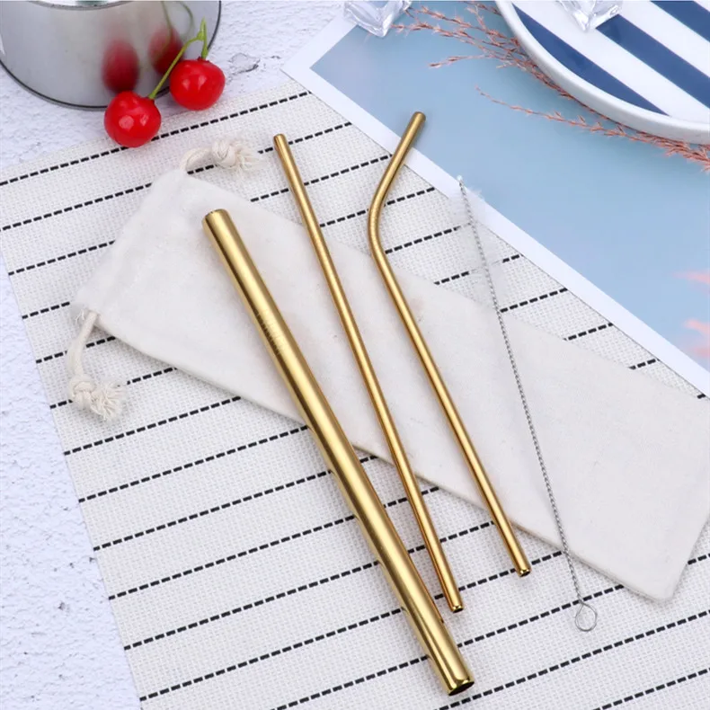 Top quality canudo de inox juice golden straw stainless steel straw for drinking, Customized
Top quality canudo de inox juice golden straw stainless steel straw for drinking, Customized