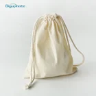 Customized Logo Printed Hemp Drawstring Burlap Jute Bags for Packaging