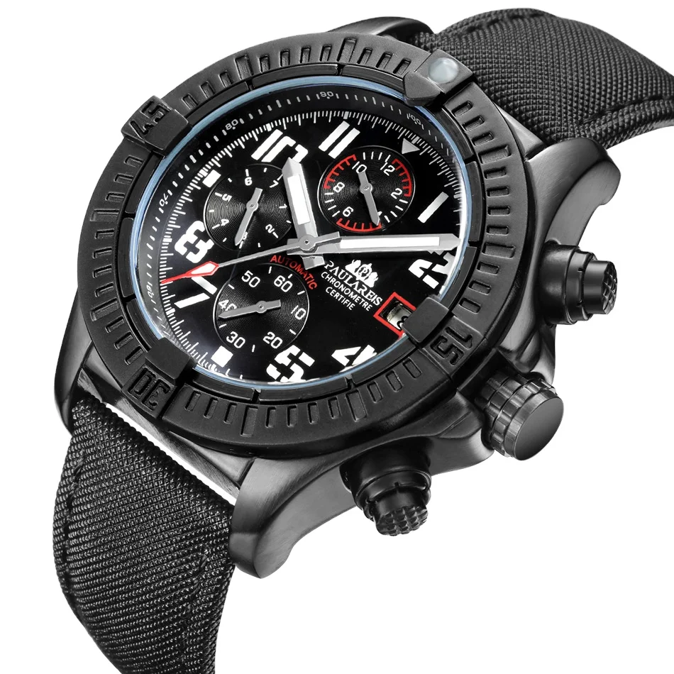 16color fully paulareis automatic mechanical luminous canvas leather multifunction men's Watch
16color fully paulareis automatic mechanical luminous canvas leather multifunction men's Watch