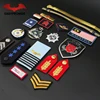 Uniform Accessories Silver Military Epaulettes And Shoulder Mark For Military