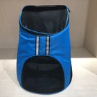 Big Space Pet Carrier Travel Backpack Bag with Nylon Mesh Tote Organizer Bag for Dogs Travel