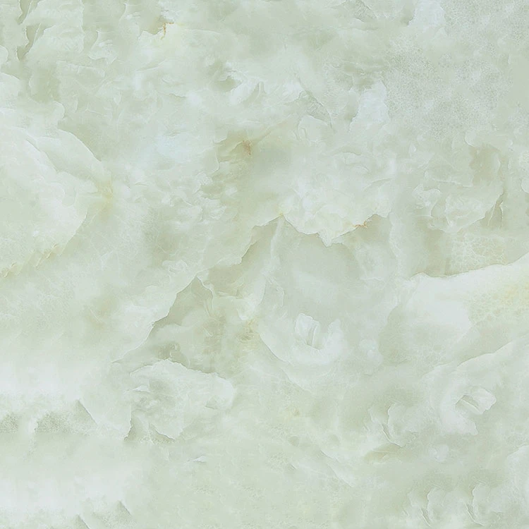 Aspect marbre Glacé Apple Couleur Carreaux de Sol En Céramique Vert Clair