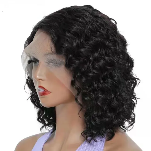 Deep Wave Bob Human Hair Wigs Natural Hairline Brazilian Remy Hair Short Deep Curly Bob T Part Lace Wig Preplucked Baby Hair
Deep Wave Bob Human Hair Wigs Natural Hairline Brazilian Remy Hair Short Deep Curly Bob T Part Lace Wig Preplucked Baby Hair