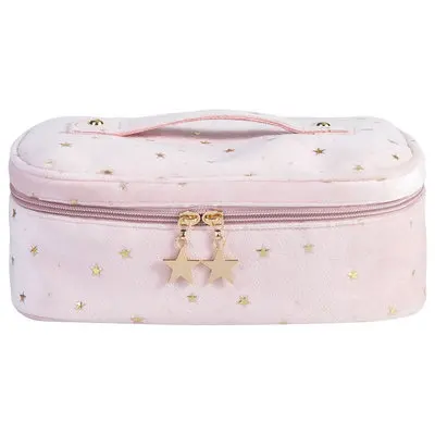 Super hot large capacity female velvet handheld travel cosmetics lipstick storage wash Bag makeup bag
Super hot large capacity female velvet handheld travel cosmetics lipstick storage wash Bag makeup bag