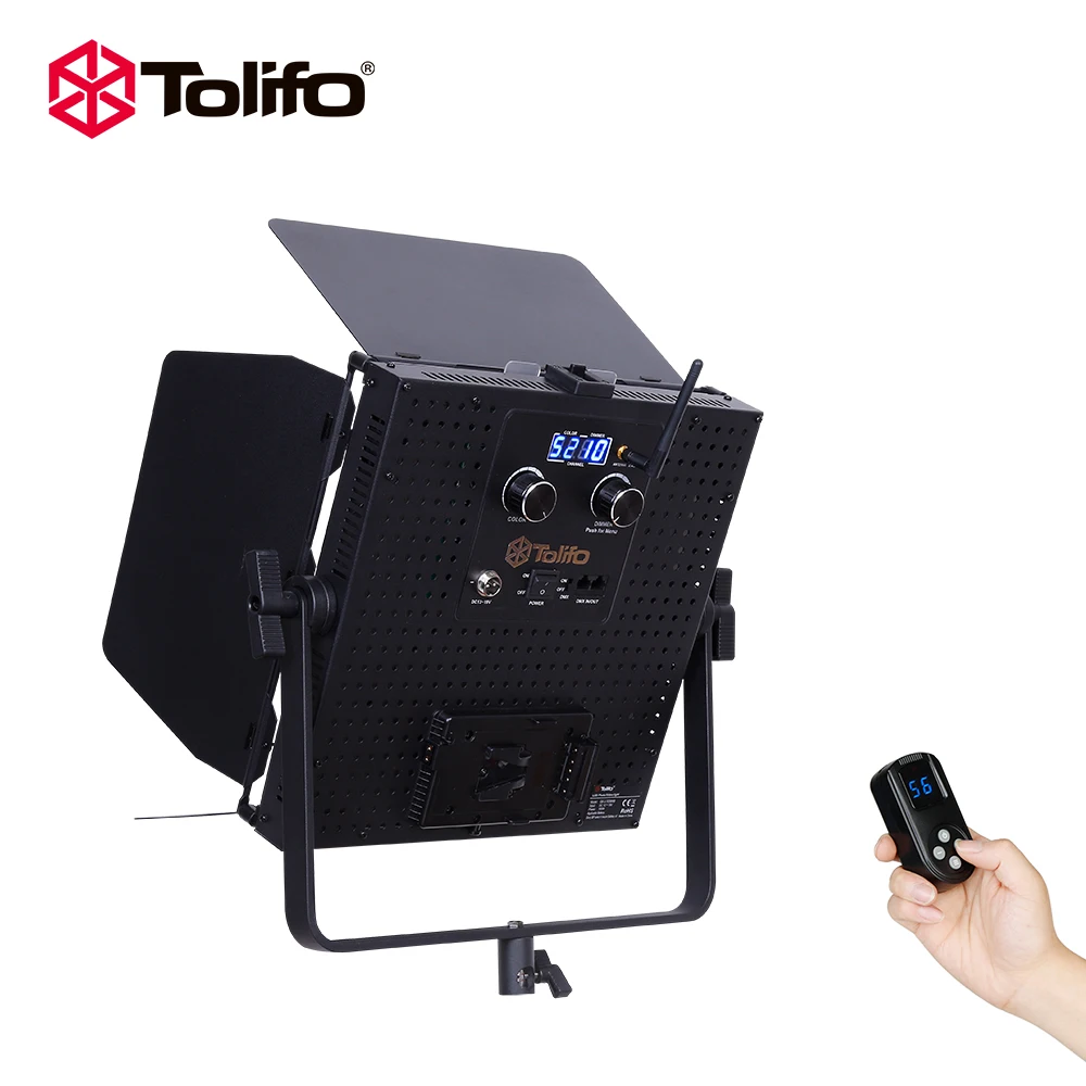 Tolifo High CRI Remote Control LED Video Photography Studio Lighting Kits LED Panel Light for TV Broadcast and Film
Tolifo High CRI Remote Control LED Video Photography Studio Lighting Kits LED Panel Light for TV Broadcast and Film