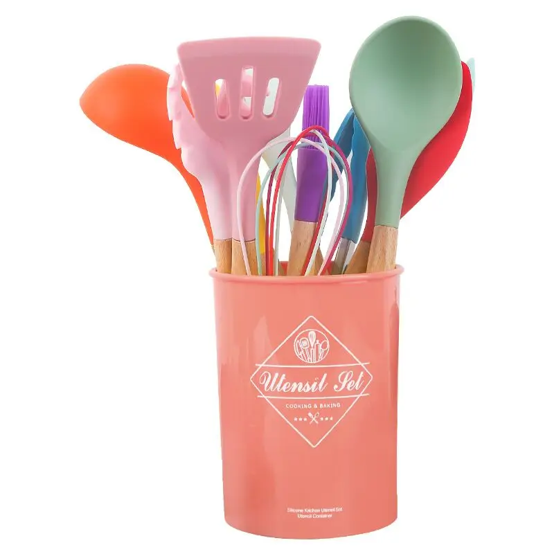 Silicone Nonstick Utensils Kitchen Accessories Cookware Sets, Colorful 
Silicone Nonstick Utensils Kitchen Accessories Cookware Sets, Colorful