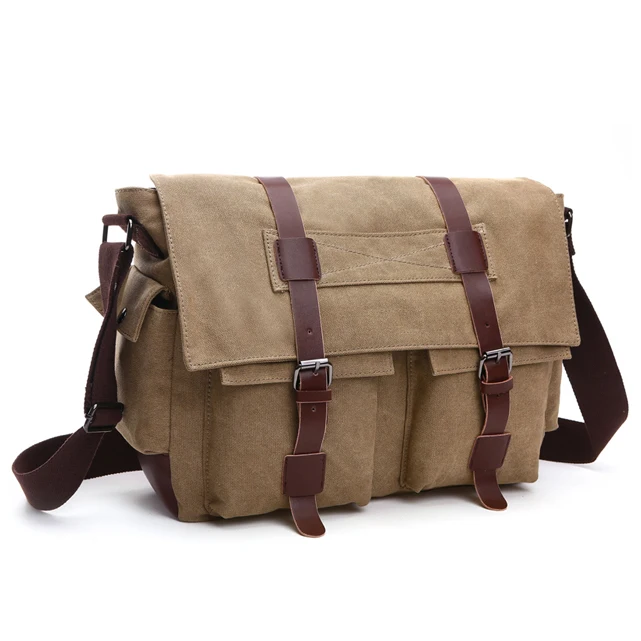 BEARKY bag factory wholesale custom logo black vintage men canvas genuine leather messenger bag, As customizied
BEARKY bag factory wholesale custom logo black vintage men canvas genuine leather messenger bag, As customizied