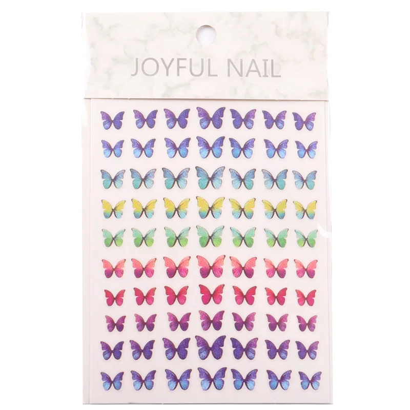 TSZS 2020 Hot Sale Wholesale Nail Supplier Nail Decoration 3D Butterfly Water Transfer Decal Foils Nail Stickers
TSZS 2020 Hot Sale Wholesale Nail Supplier Nail Decoration 3D Butterfly Water Transfer Decal Foils Nail Stickers