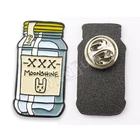 Collection Activities Souvenir Mini Metal Soft Enamel Lapel Pin Badge