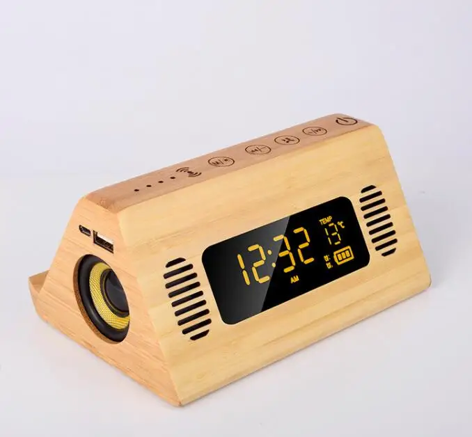 2021 Newest Power Bank Alarm Clock Walnut Wood Touch Screen 10W Wireless Speaker Wireless Charger
2021 Newest Power Bank Alarm Clock Walnut Wood Touch Screen 10W Wireless Speaker Wireless Charger