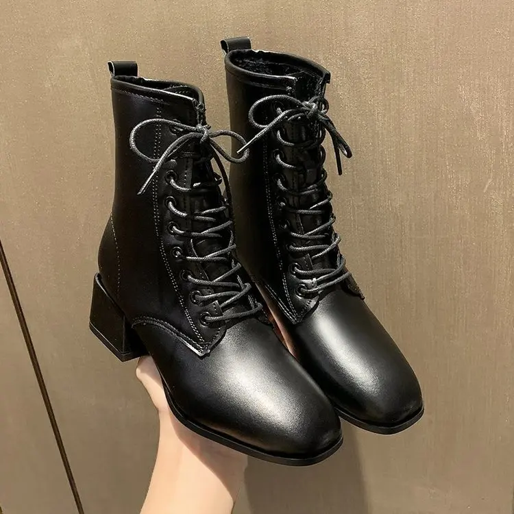 New boxy ankle boots for women army black socks platform leather boots for women fashion pointed toe ankle boots
New boxy ankle boots for women army black socks platform leather boots for women fashion pointed toe ankle boots