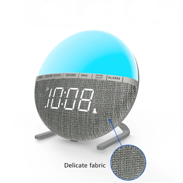 Amazon's latest digital alarm clock with colorful lights for bedroom night lighting Innovative business gifts for 2021
Amazon's latest digital alarm clock with colorful lights for bedroom night lighting Innovative business gifts for 2021