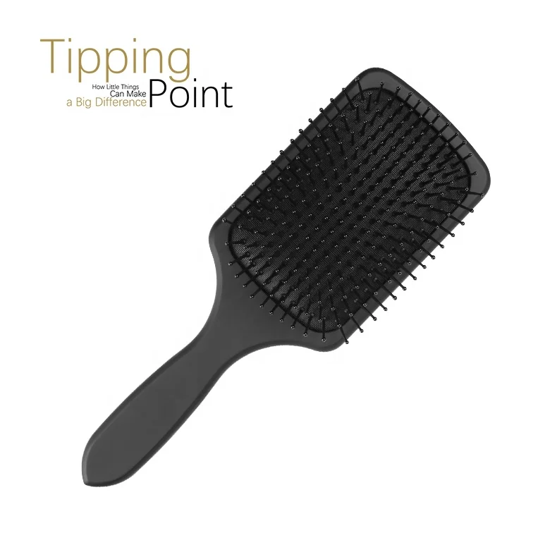 New Health Care Black Paddle ABS Material Detangling Massage Hair Brush, Customized color
New Health Care Black Paddle ABS Material Detangling Massage Hair Brush, Customized color