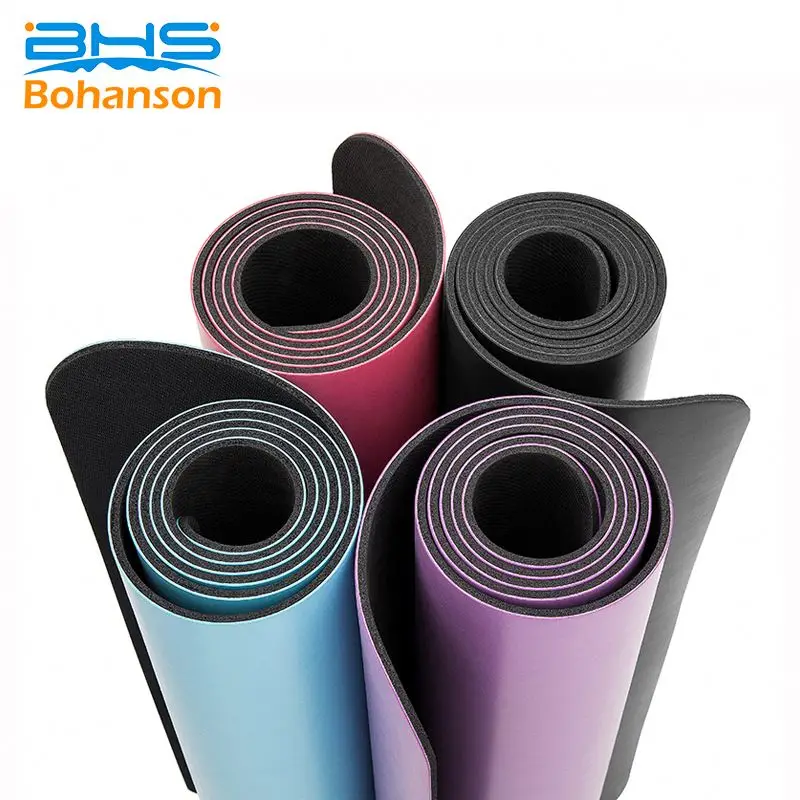 Custom Logo Premium Professional ECO Black Natural Rubber Polyurethane Pu Leather Yoga Mat, Customized color
Custom Logo Premium Professional ECO Black Natural Rubber Polyurethane Pu Leather Yoga Mat, Customized color