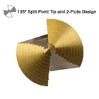 Good quality HSS Straight Flute Carbide Step Twist Drills Bit 4-20mm or Wood and Steel
