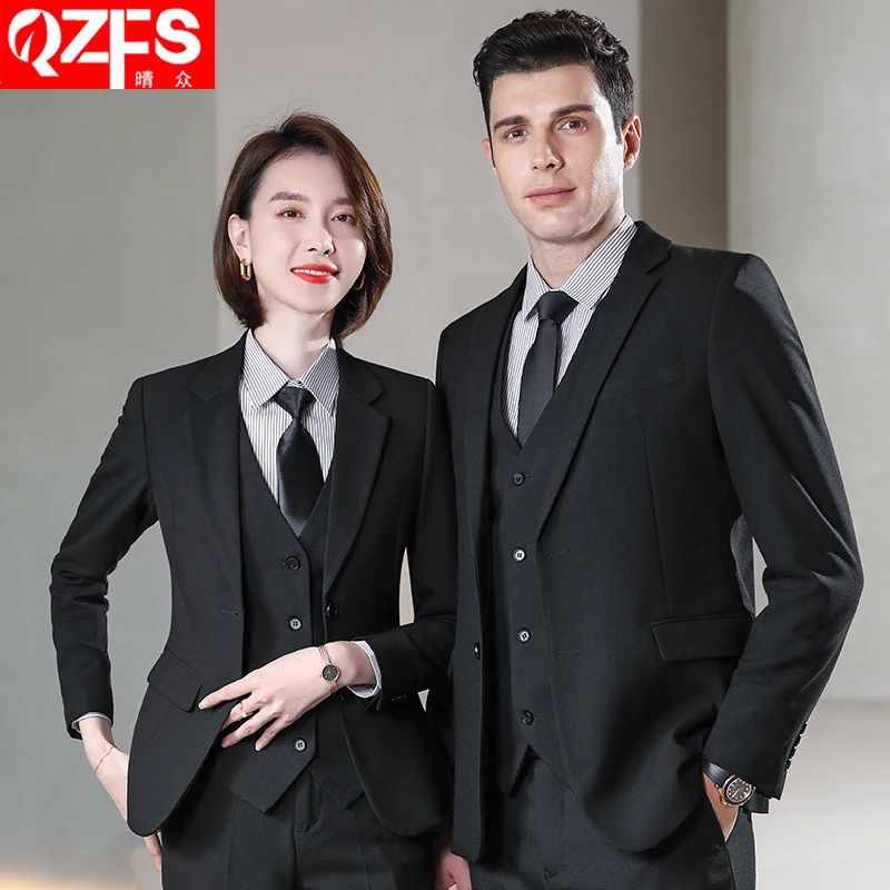 Professional suit female temperament interview office autumn suit formal wear sales business Women Office Suit
Professional suit female temperament interview office autumn suit formal wear sales business Women Office Suit