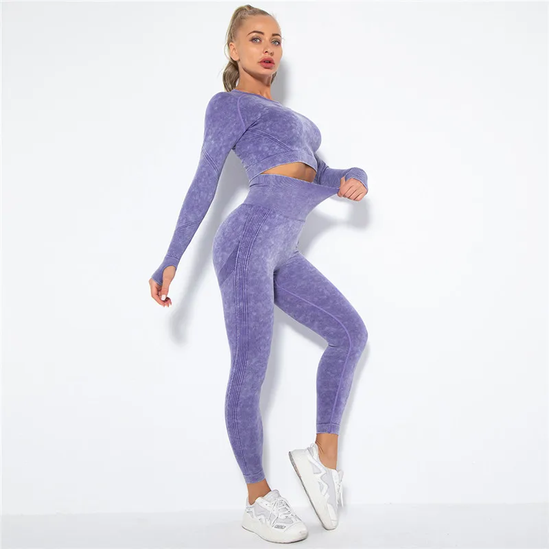 Women Workout Clothing Gym Seamless wash smile Yoga suit set outdoor sports fitness sexy hip raising Yoga Pants
Women Workout Clothing Gym Seamless wash smile Yoga suit set outdoor sports fitness sexy hip raising Yoga Pants