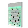 Hot sales nail art display nail art display with LED lighting
