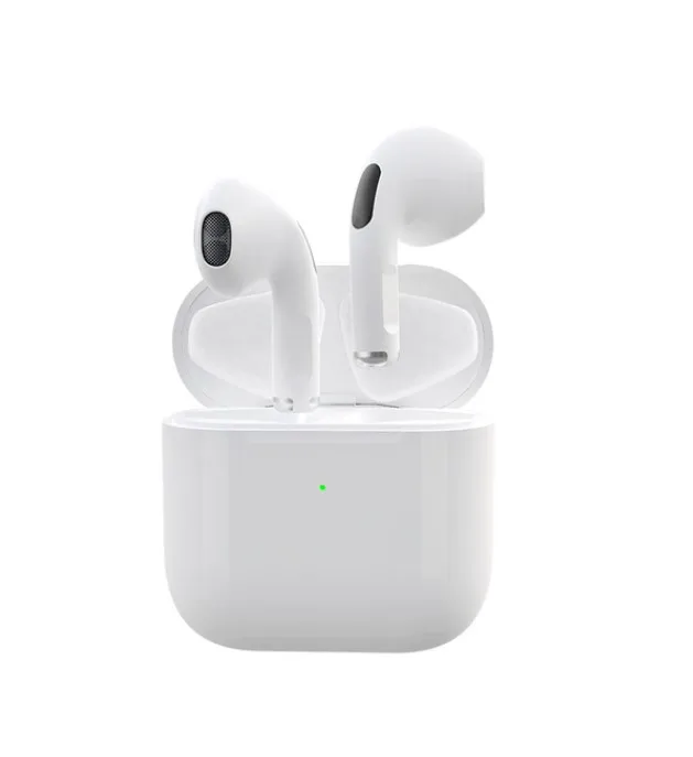 New trendy 5.0 earbuds in-ear earpiece tws stereo headphones pro 4 mini earphone, Black/white
New trendy 5.0 earbuds in-ear earpiece tws stereo headphones pro 4 mini earphone, Black/white