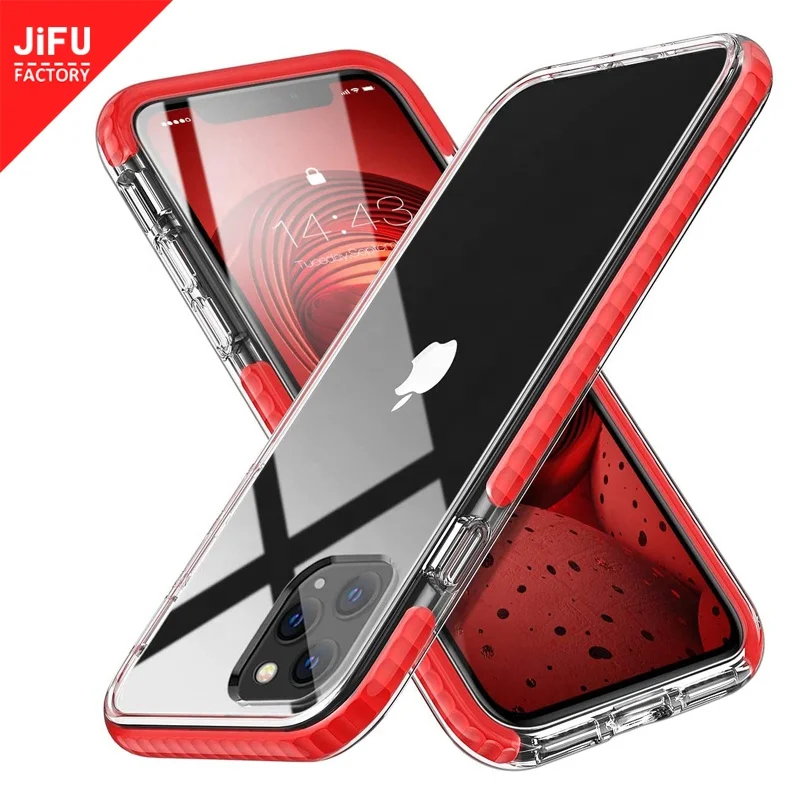 Clear Thin Slim Crystal Transparent Cover Shockproof Bumper Case for iPhone 11 Pro Max 6.5 inch mobile protective phone case, Can be customized
Clear Thin Slim Crystal Transparent Cover Shockproof Bumper Case for iPhone 11 Pro Max 6.5 inch mobile protective phone case, Can be customized