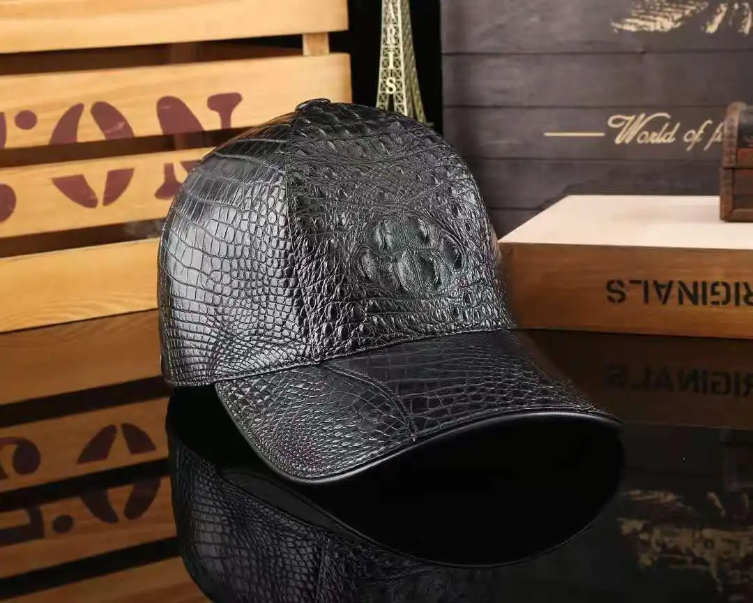 2021 Hot Selling Fashion Custom Siamese Crocodile Skin Leather Hat Adjustable Baseball Cap
2021 Hot Selling Fashion Custom Siamese Crocodile Skin Leather Hat Adjustable Baseball Cap