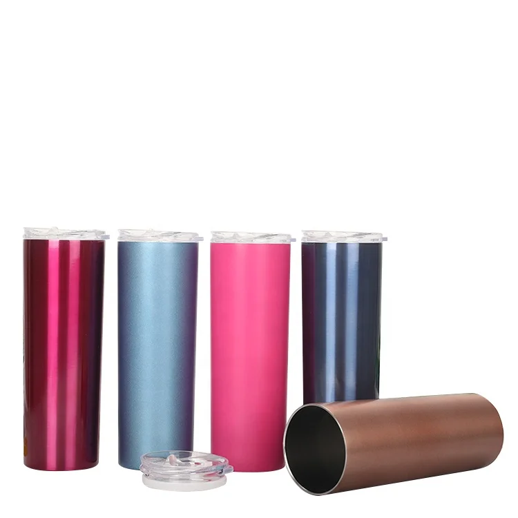 Vacuum thermal Slim Tumbler Cups Stainless Steel Double Wall, Customized 
Vacuum thermal Slim Tumbler Cups Stainless Steel Double Wall, Customized