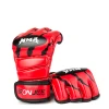 PU Leather MMA kicking UFC Sparring Grappling Fight Punch Mitts Training custom mma Glove