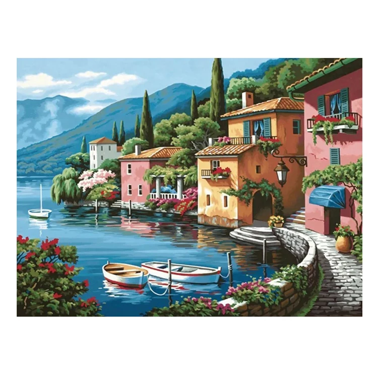 Diy Nordic Diamond Painting Landscape Coastal City AB Round Full Drill 5d Mosaic Diamond Art Painting for Adults
Diy Nordic Diamond Painting Landscape Coastal City AB Round Full Drill 5d Mosaic Diamond Art Painting for Adults