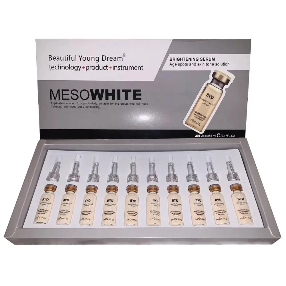 10 Bottles 5ml Bb Cream Glow Mesotharaphy Natural White Brightening Cosmetic Concealer Foundation Liquid Glow Bb Treatment
10 Bottles 5ml Bb Cream Glow Mesotharaphy Natural White Brightening Cosmetic Concealer Foundation Liquid Glow Bb Treatment