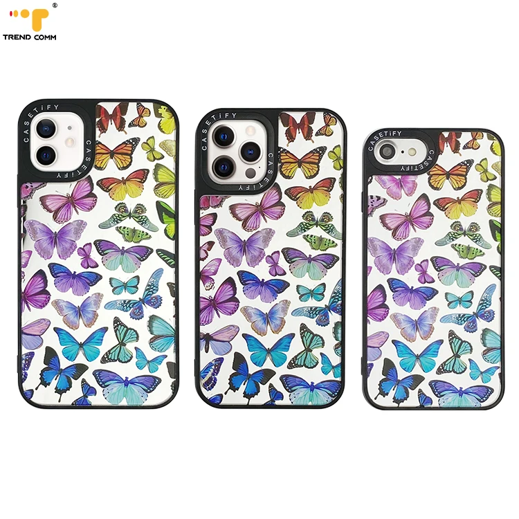 Custom Mirror Back Cover New Fashion Popular Luxury Cellphone Cases Butterfly Phone Case
Custom Mirror Back Cover New Fashion Popular Luxury Cellphone Cases Butterfly Phone Case