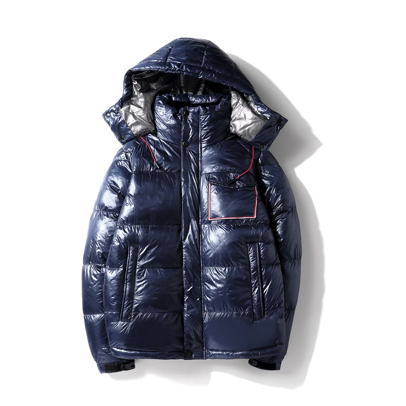 Fashion wholesale stylish shiny puffer jacket multi pockets waterproof keep warm padded winter jacket for Men
Fashion wholesale stylish shiny puffer jacket multi pockets waterproof keep warm padded winter jacket for Men