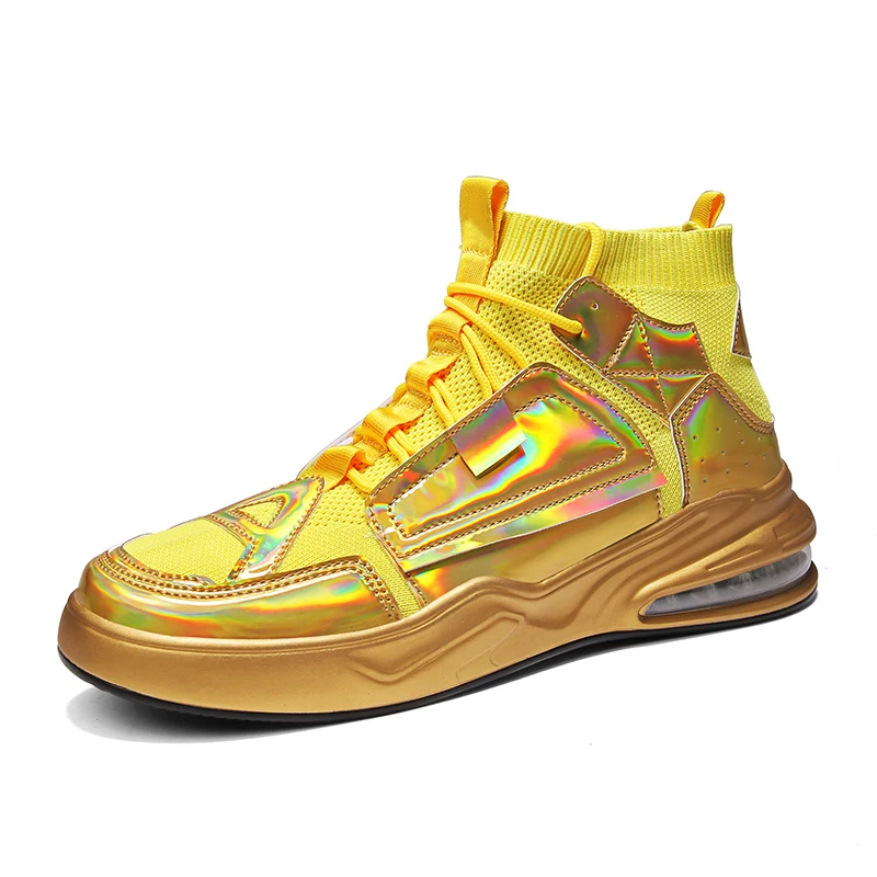 Brand Logo Custom Fly Weave Air Cushion Men Gold Silver Cool Fashion Sports Sneakers Running Shoes, Gold,silver,black
Brand Logo Custom Fly Weave Air Cushion Men Gold Silver Cool Fashion Sports Sneakers Running Shoes, Gold,silver,black