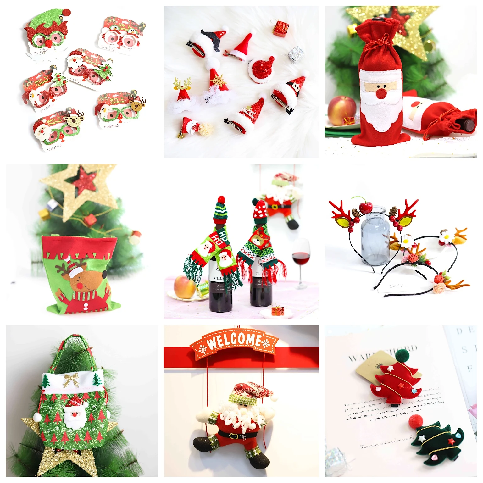2019 new arrival christmas gift bags for decoration christmas